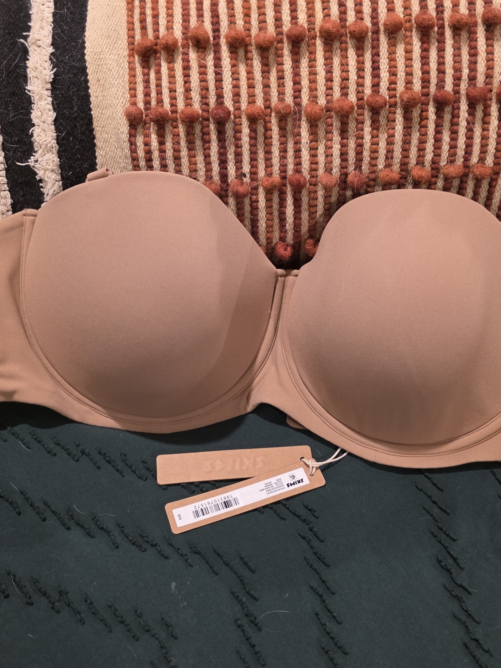 Skims Fits Everybody Strapless Bra In Sienna- 34ddd
